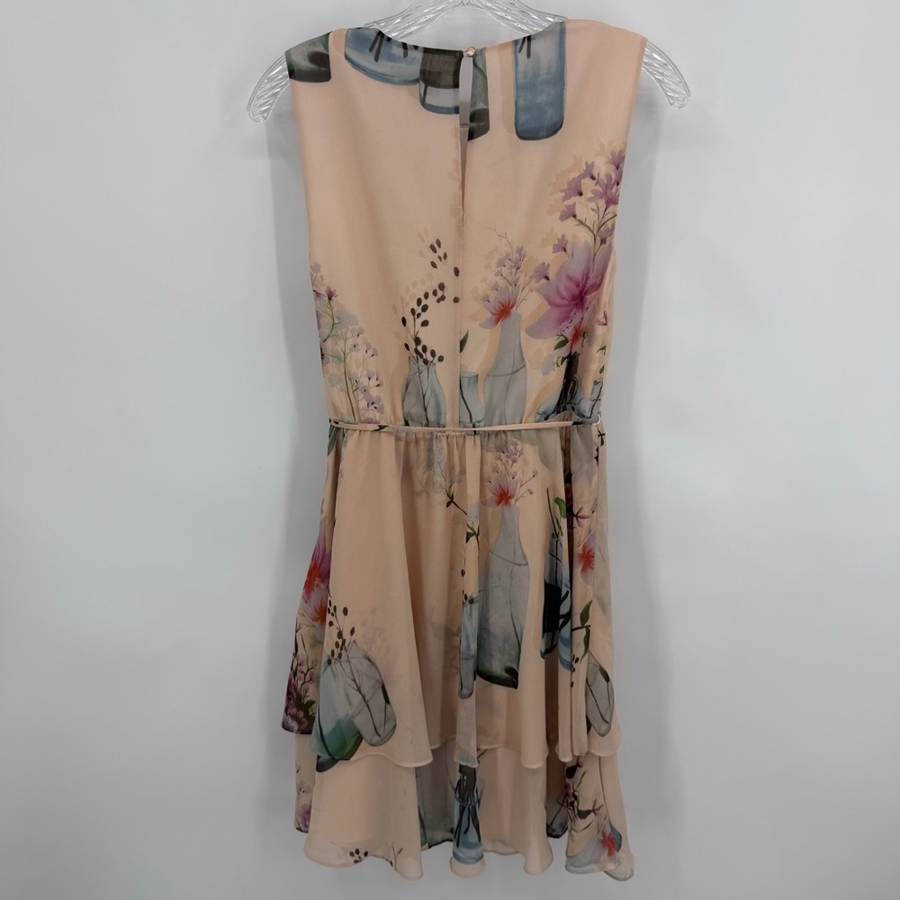 Ted Baker London CHELSIE Water Bottle Print Dress Size 1, XS - Picture 7 of 14